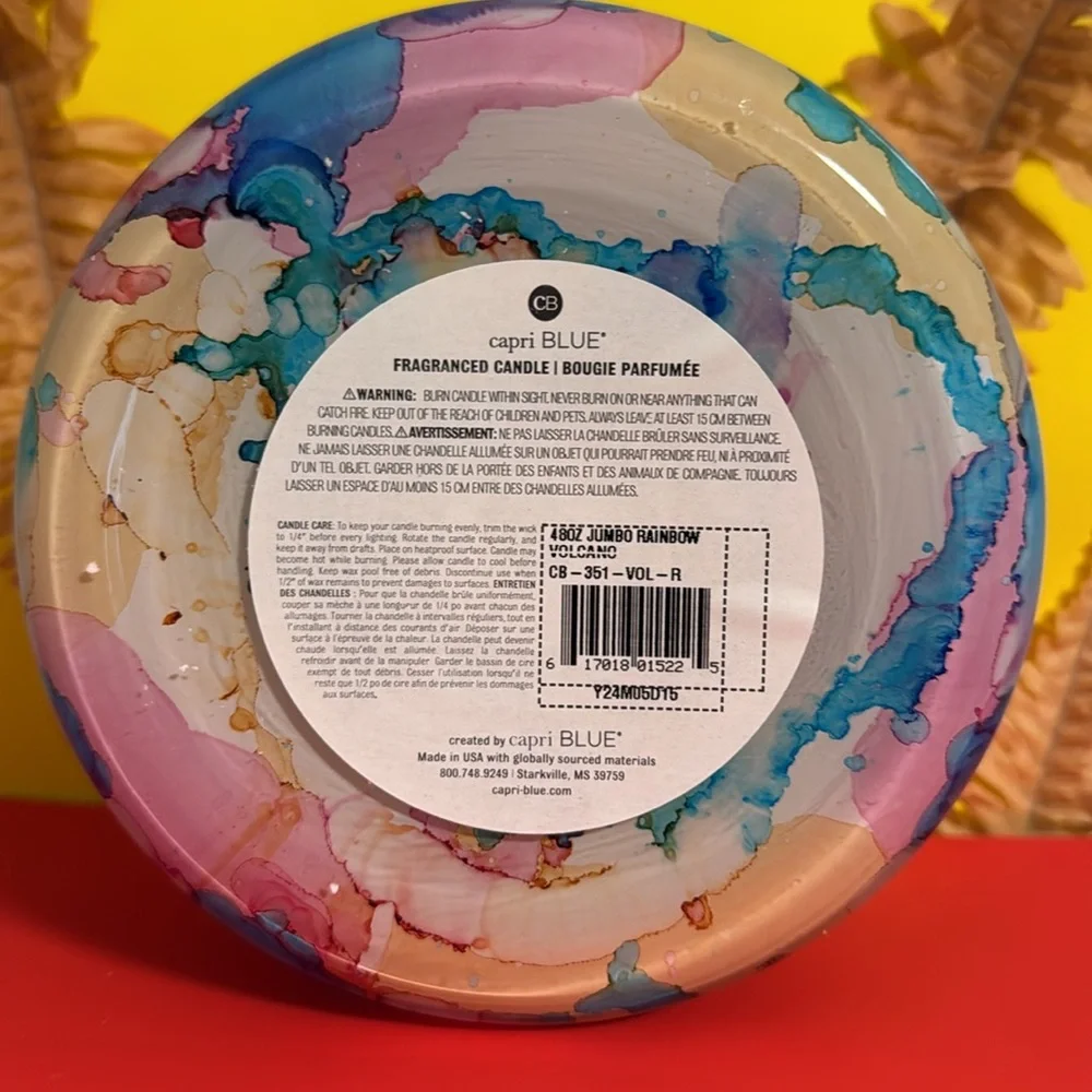 Capri Blue Volcano Candle -Tropical Fruits & Sugared Citrus Candle (48 Oz) - Picture 7 of 9